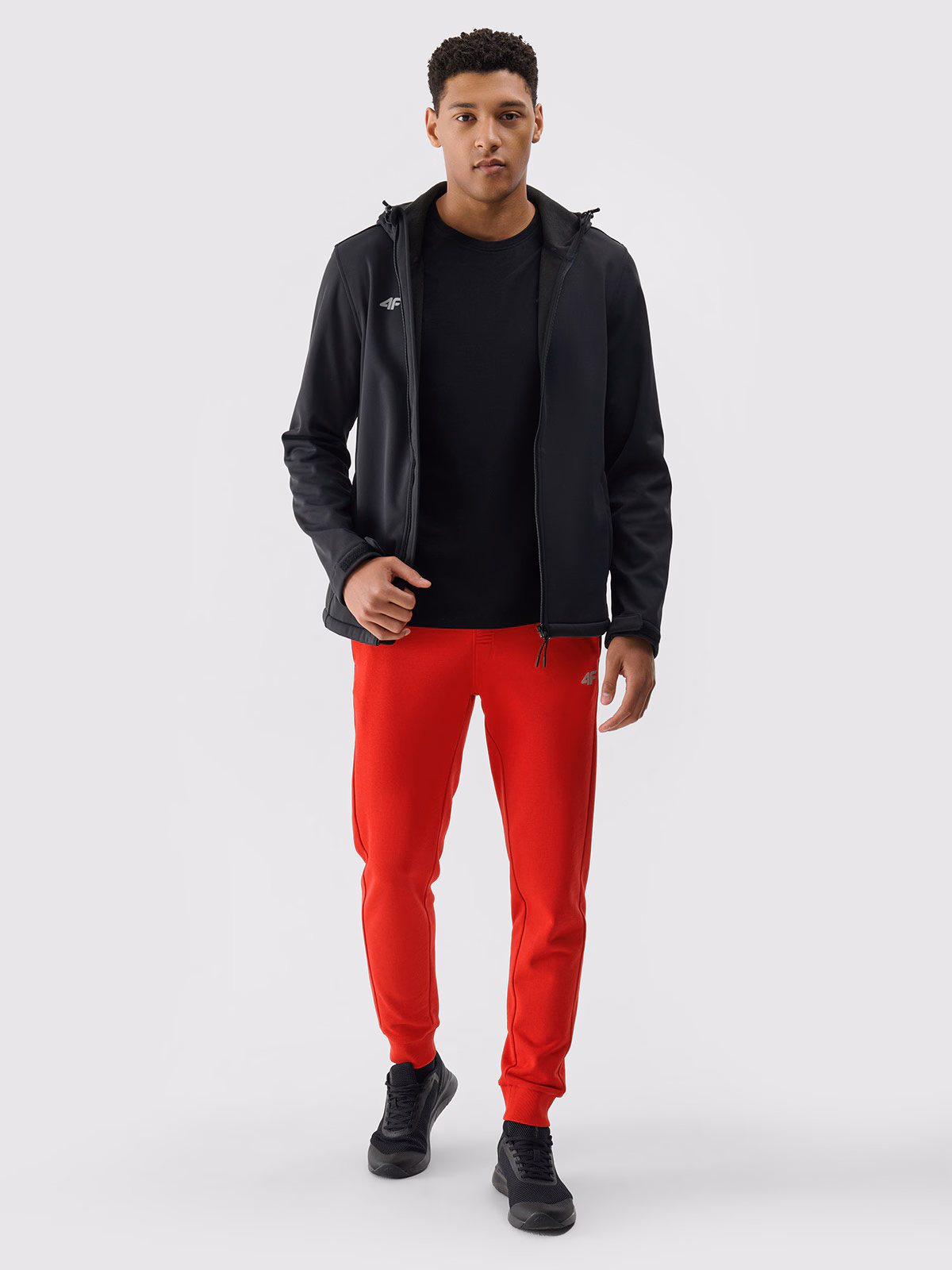 Kurtka softshell wiatroodporna membrana 5 000 męska - szara