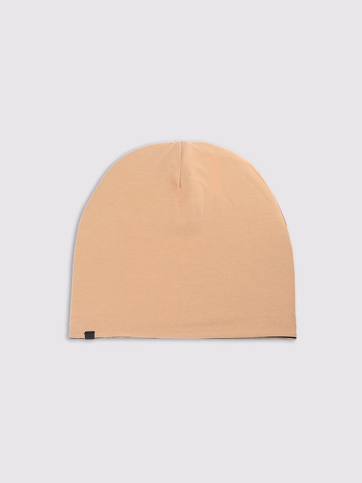 Czapka beanie dwustronna dziecięca - szara