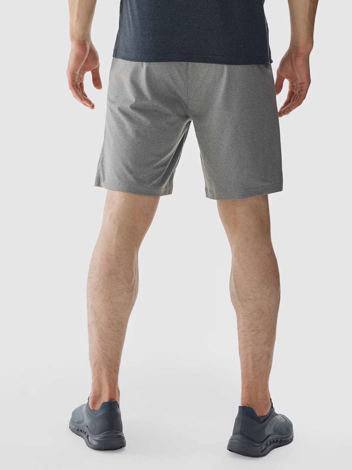 Spodenki treningowe regular szybkoschnące męskie - czarne