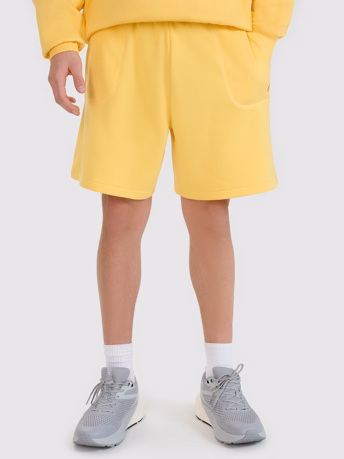 Spodenki dresowe uniseks - szare