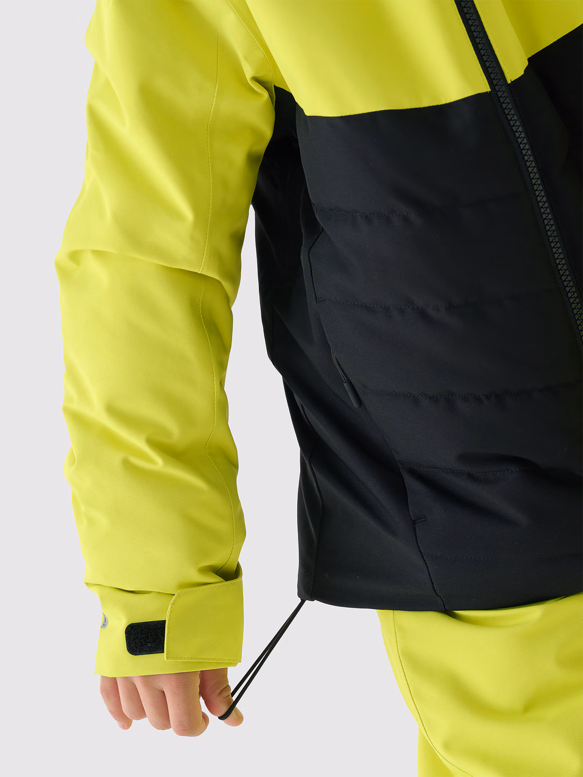 Kurtka narciarska membrana 5000 chłopięca - zielona