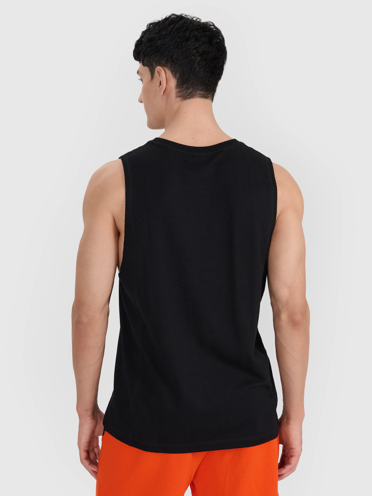 Tank top oversize męski - biały