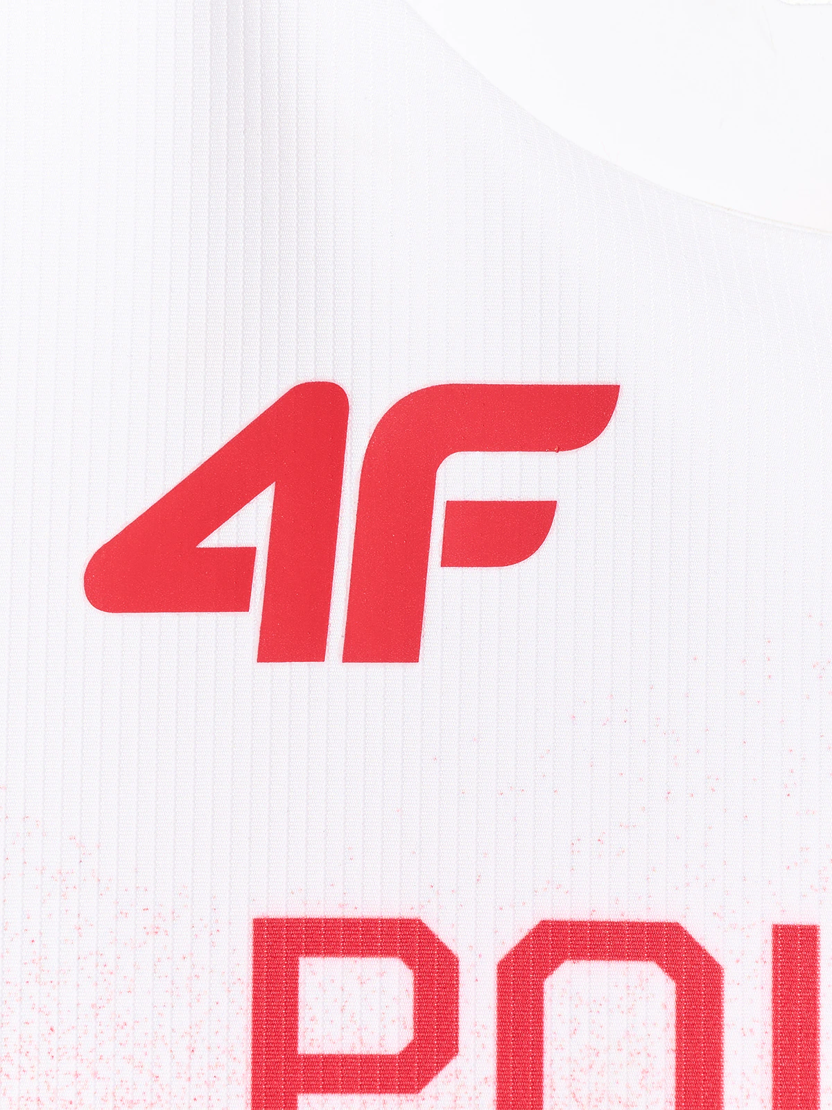 Biustonosz reprezentacji Polski replika damski 4F x PZLA - czerwony