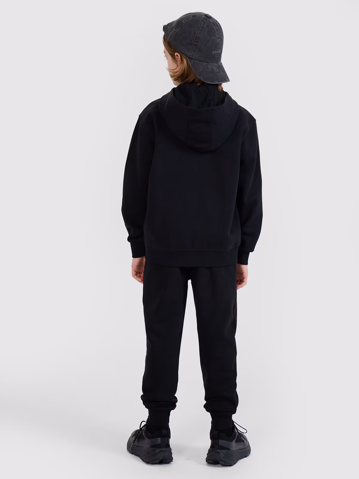 Spodnie dresowe joggery chłopięce - czarne