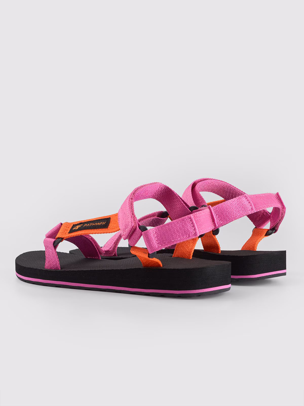 Sandały damskie - fioletowe