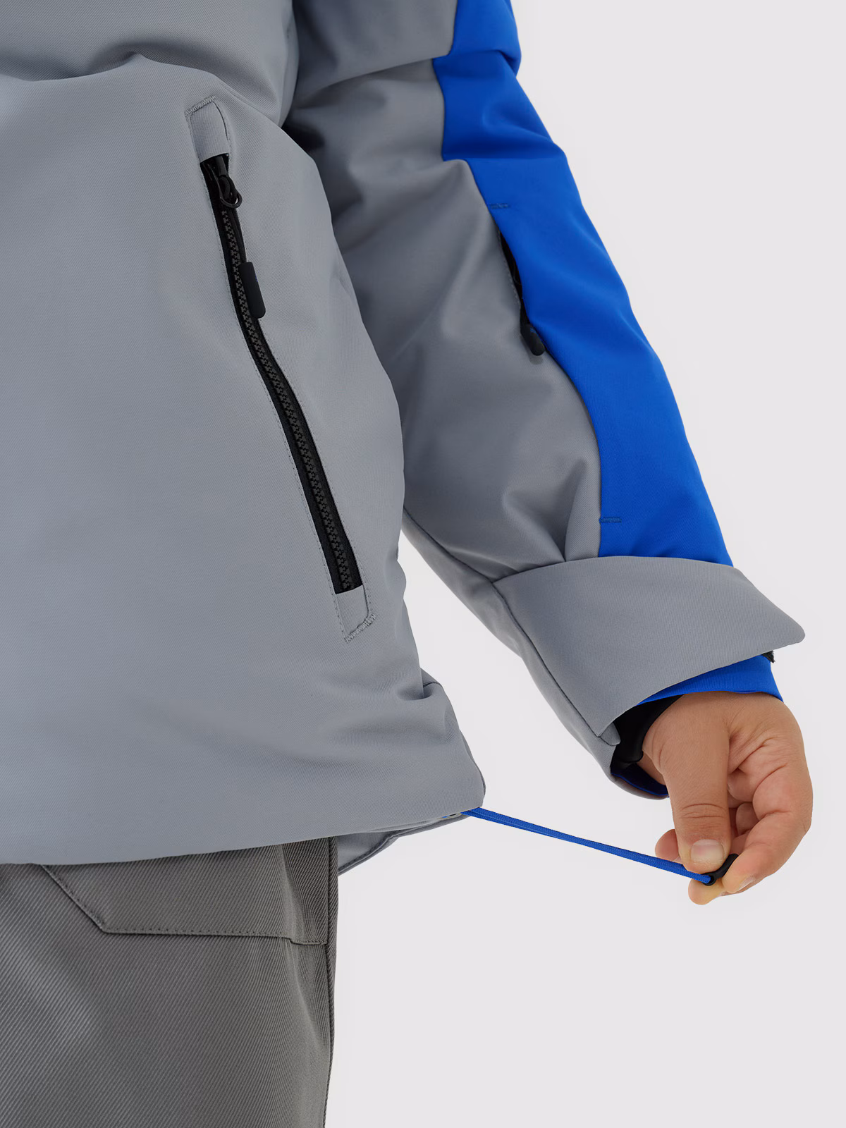 Kurtka narciarska membrana 10000 chłopięca - zielona