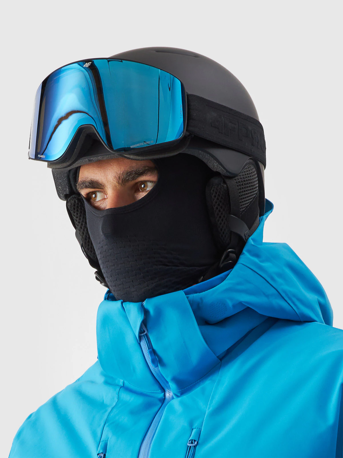 Kask narciarski uniseks - czarny