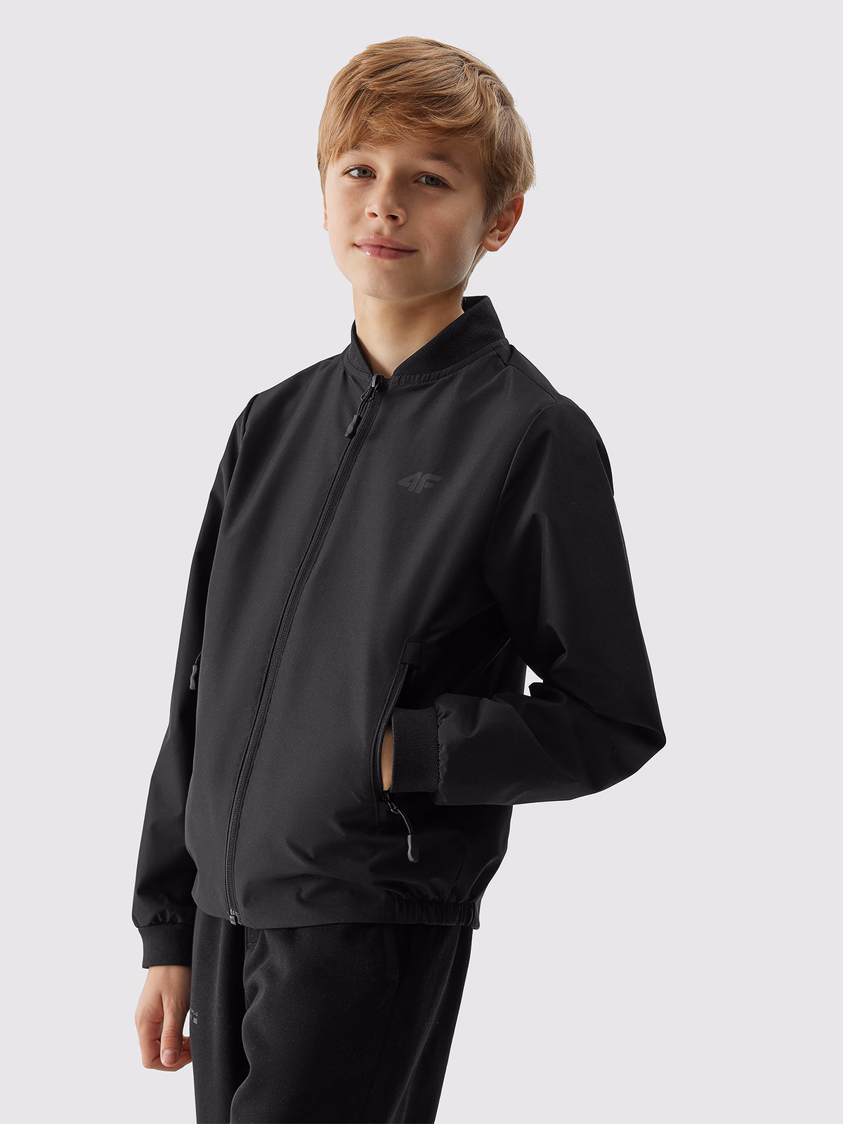Kurtka przejściowa chłopięca - czarna