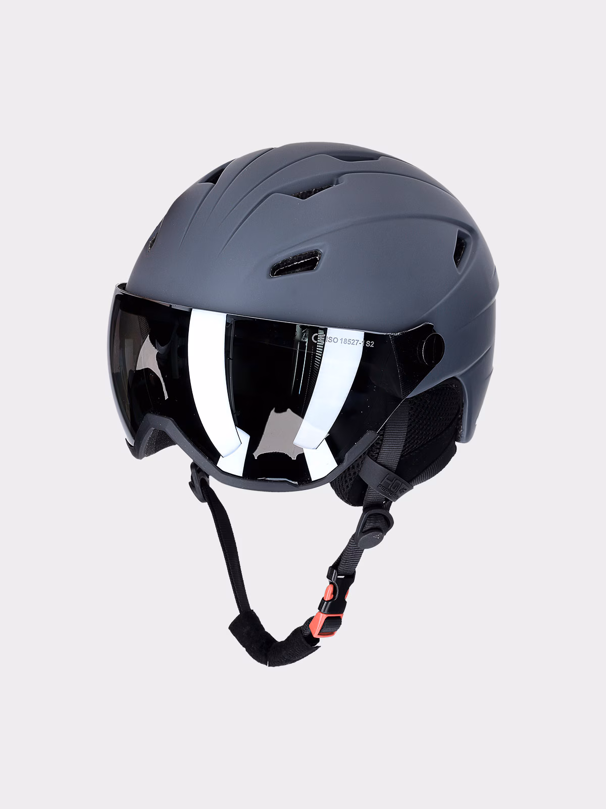 Wymienna szybka do kasku narciarskiego - szara