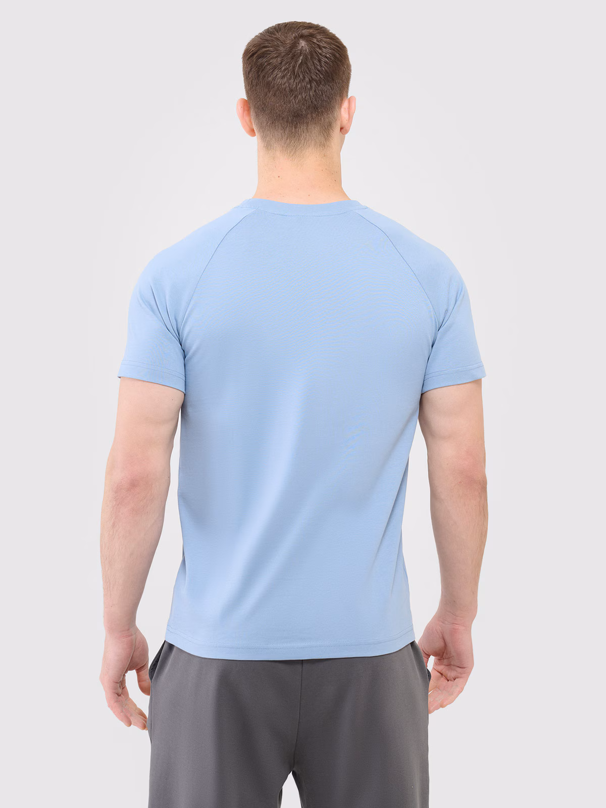 T-shirt regular męski Outhorn - beżowy