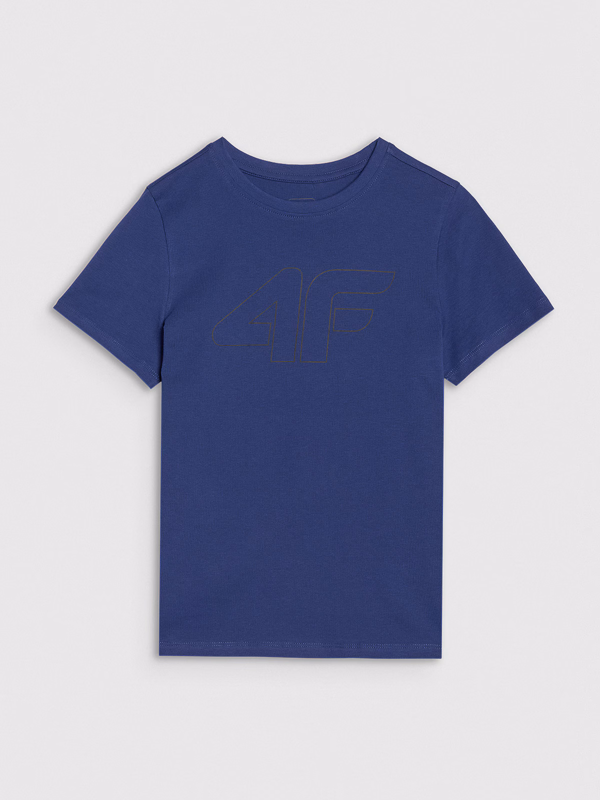 T-shirt z nadrukiem chłopięcy - turkusowy