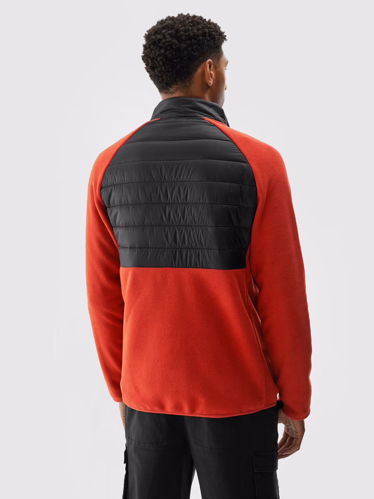 Polar ze stójką regular męski - czarny