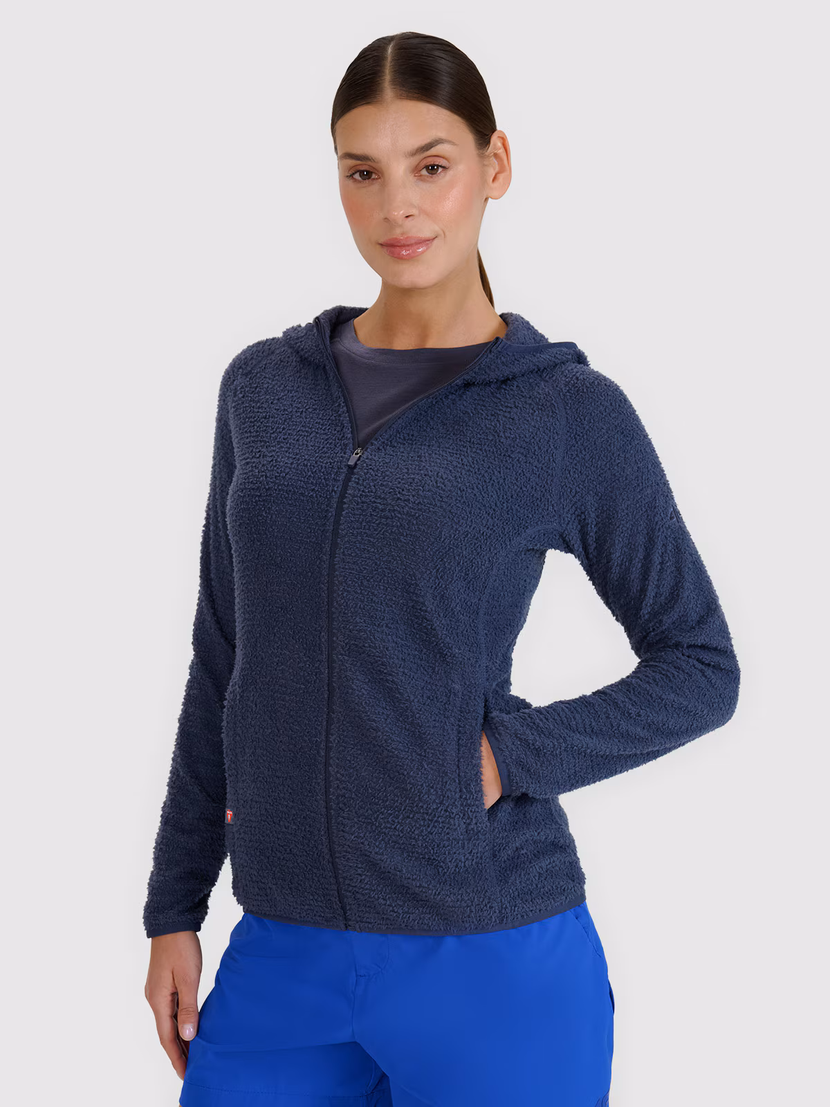 Bluza trekkingowa Primaloft Active damska - niebieska