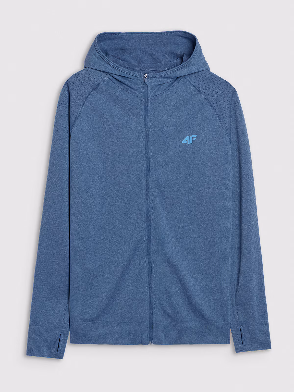 Bluza do biegania w terenie szybkoschnąca męska - szara