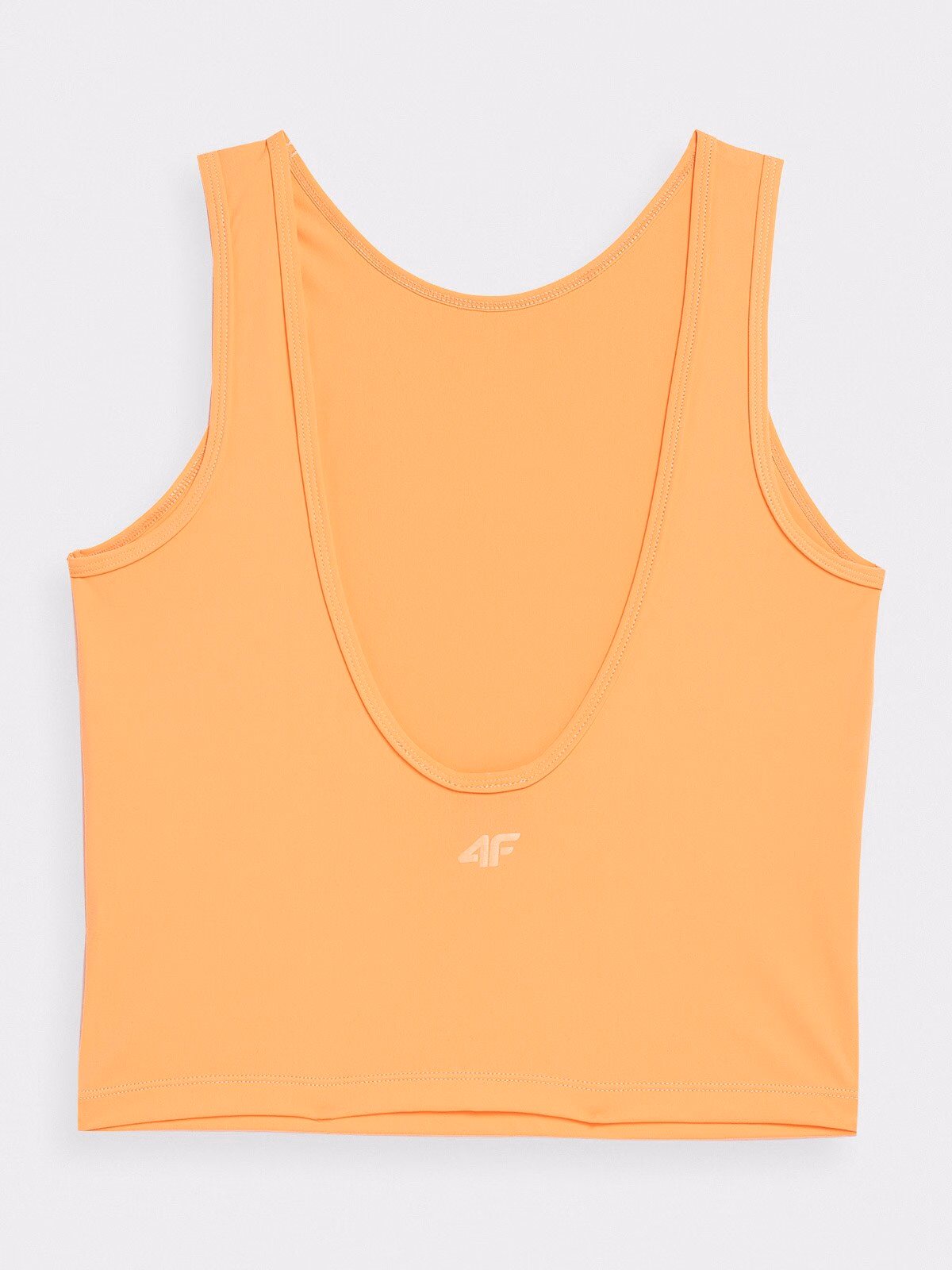 Crop top z wycięciem na plecach damski