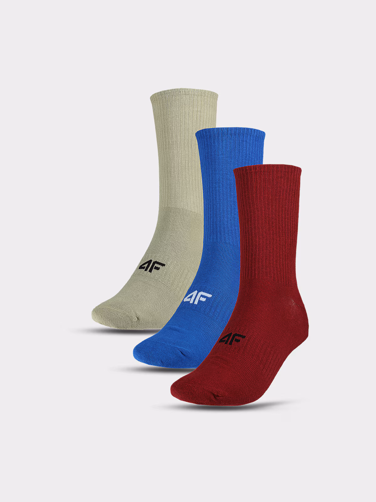 Skarpetki casual za kostkę (3-pack) uniseks - multikolor