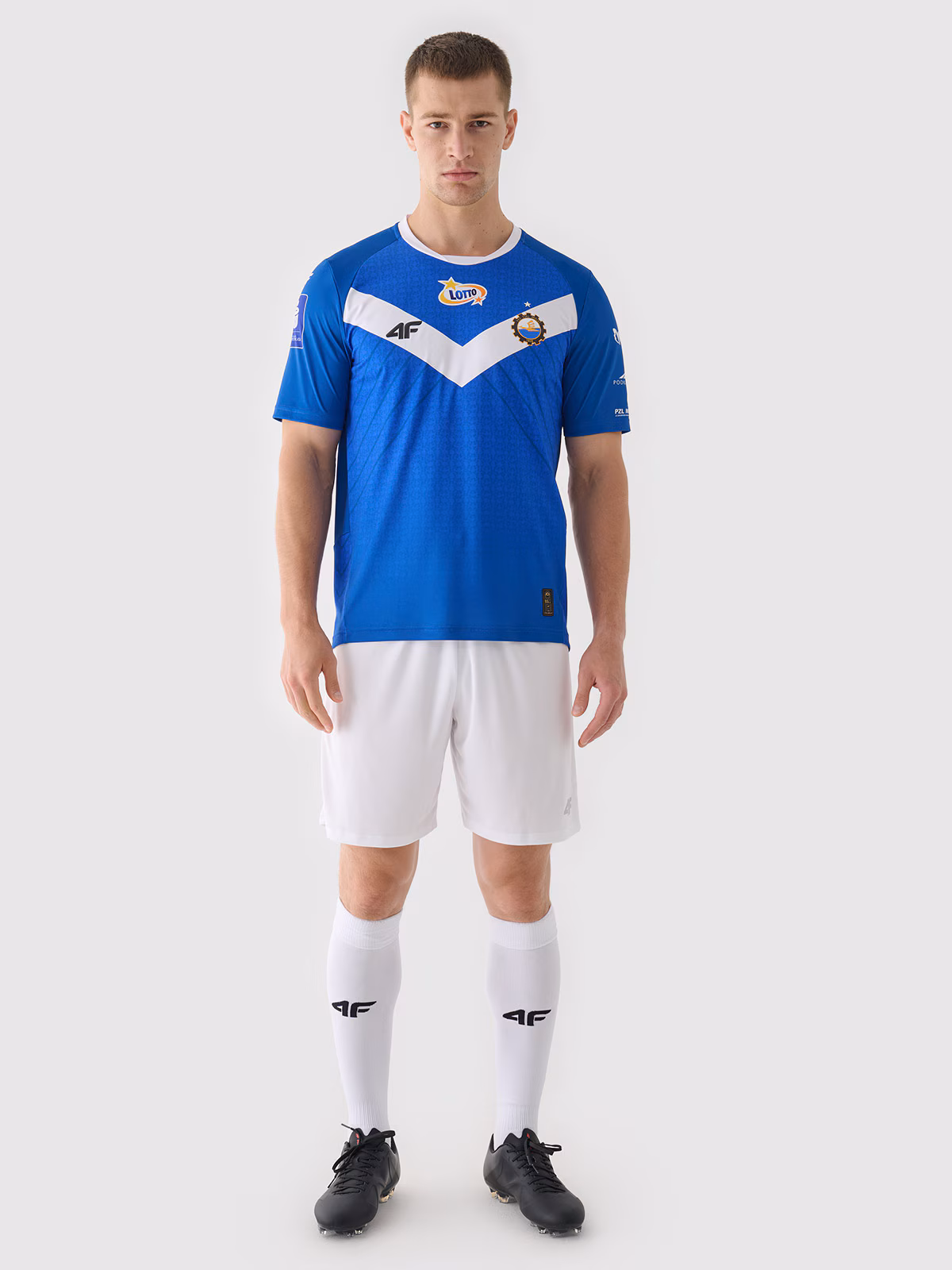 Koszulka klubowa wyjazdowa z sezonu 2024/25 męska 4F x Stal Mielec - multikolor