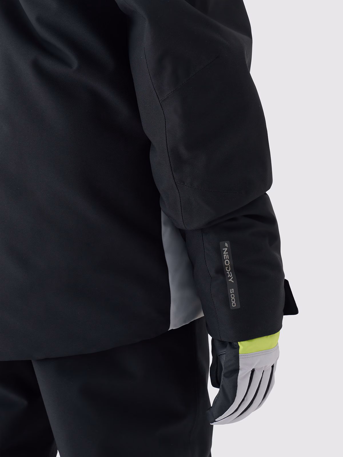 Kurtka narciarska membrana 5000 chłopięca - czerwona