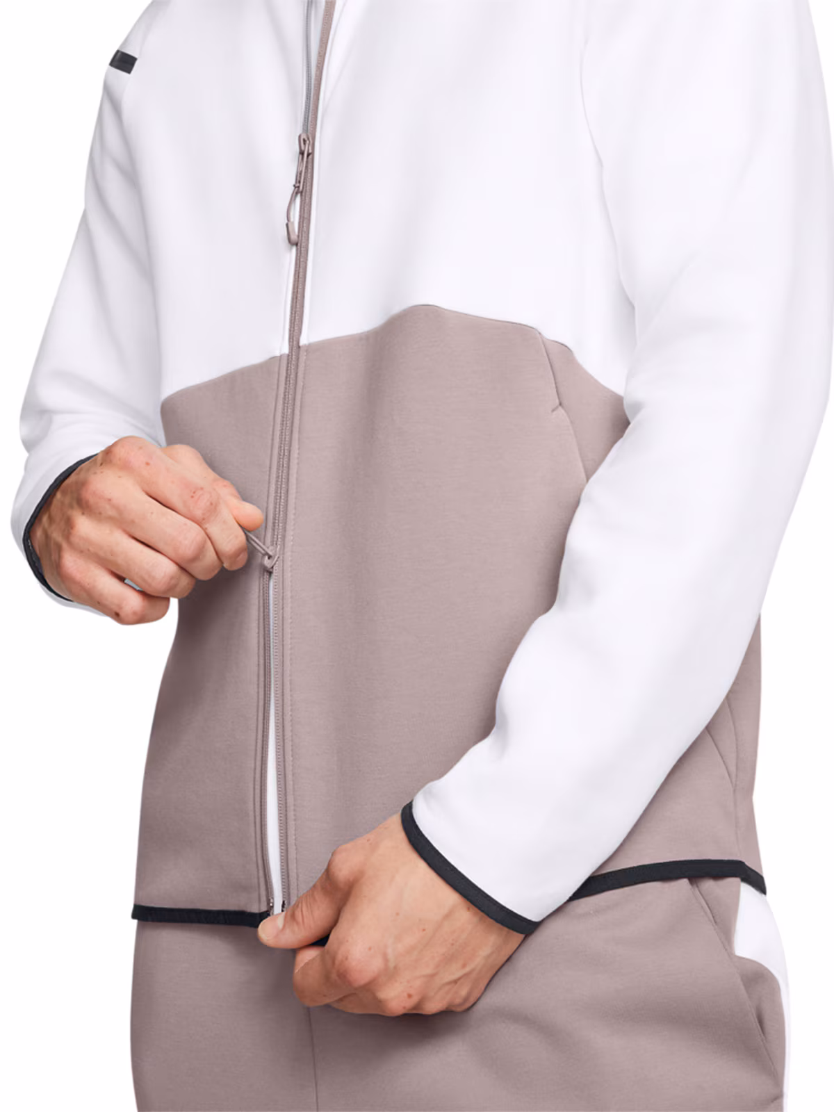 Bluza dresowa męska Under Armour UA Unstoppable Flc Fz Hd Eu - multikolor