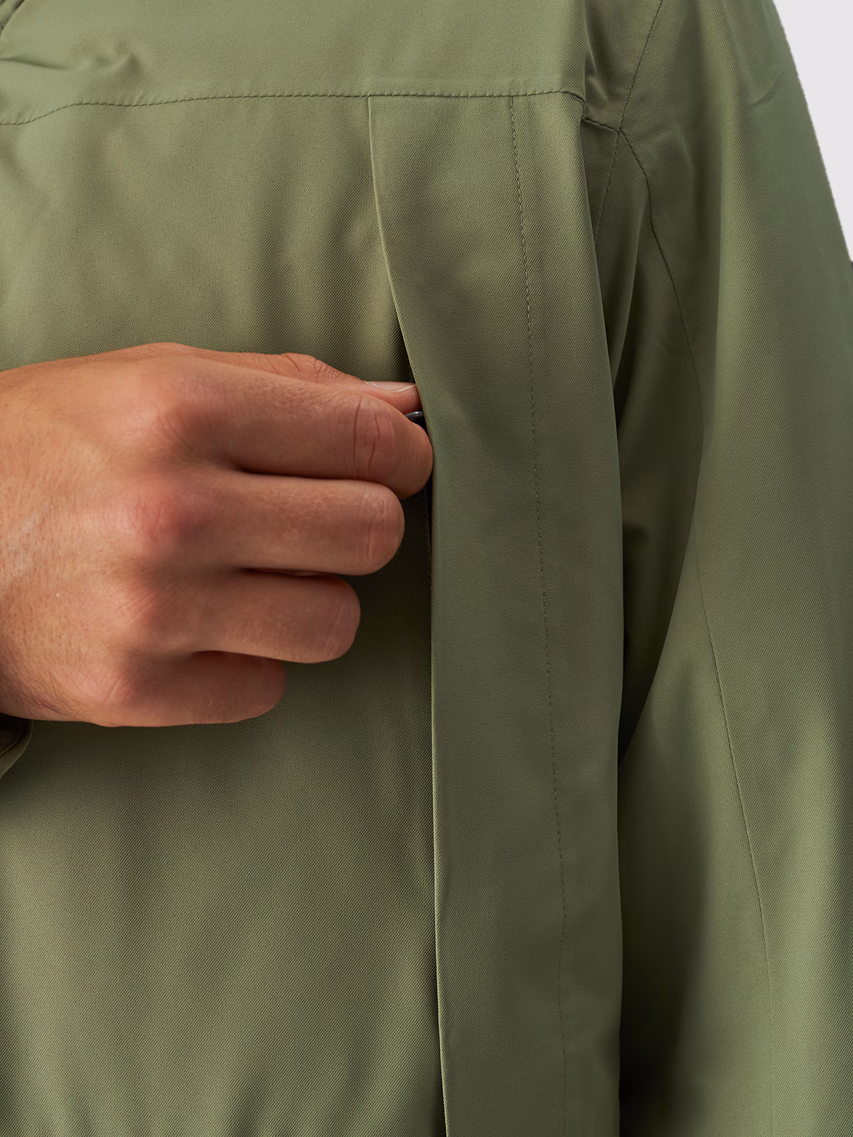 Kurtka przejściowa membrana 8000 męska - beżowa