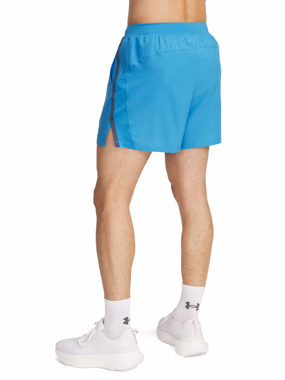 Spodenki do biegania męskie Under Armour UA Launch 5'' Shorts - zielone