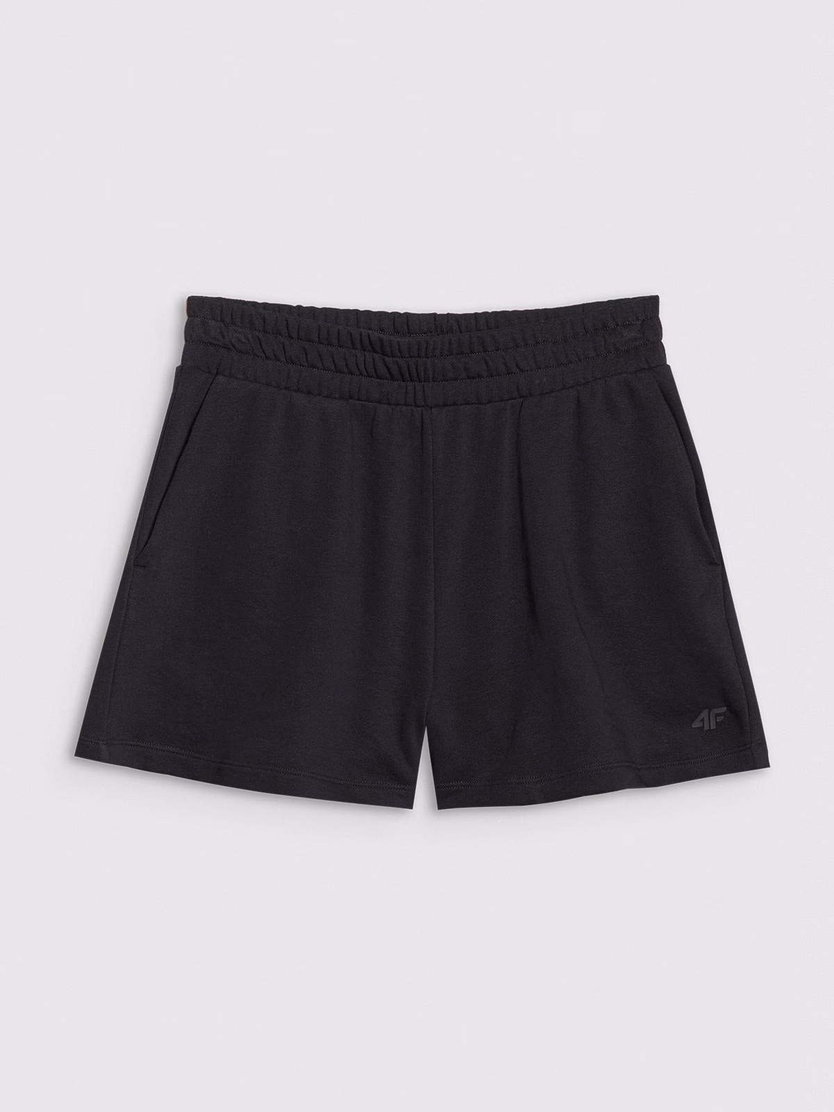 Spodenki dresowe damskie - czarne