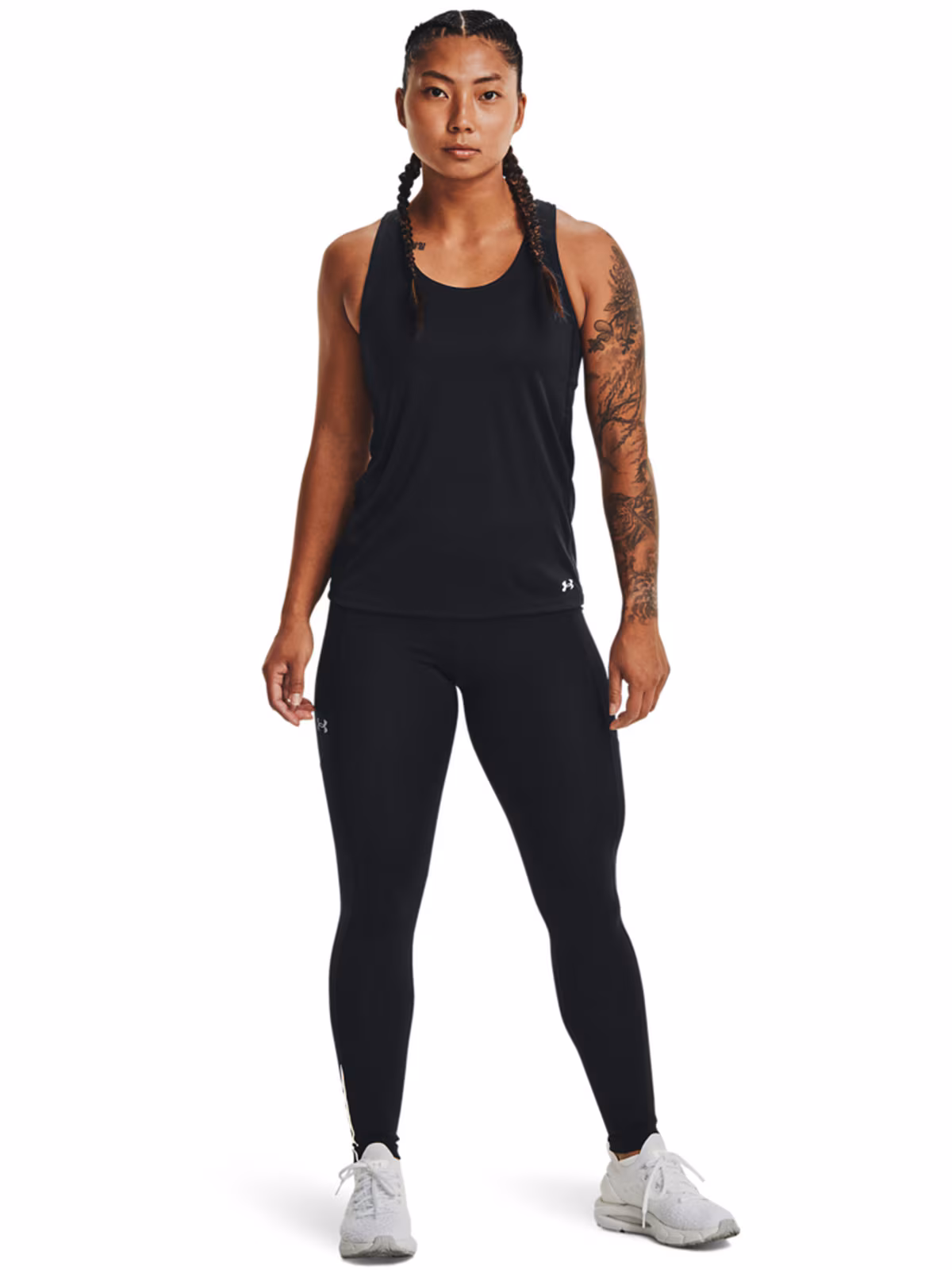 Legginsy do biegania damskie Under Armour UA Fly Fast Tights - czarne