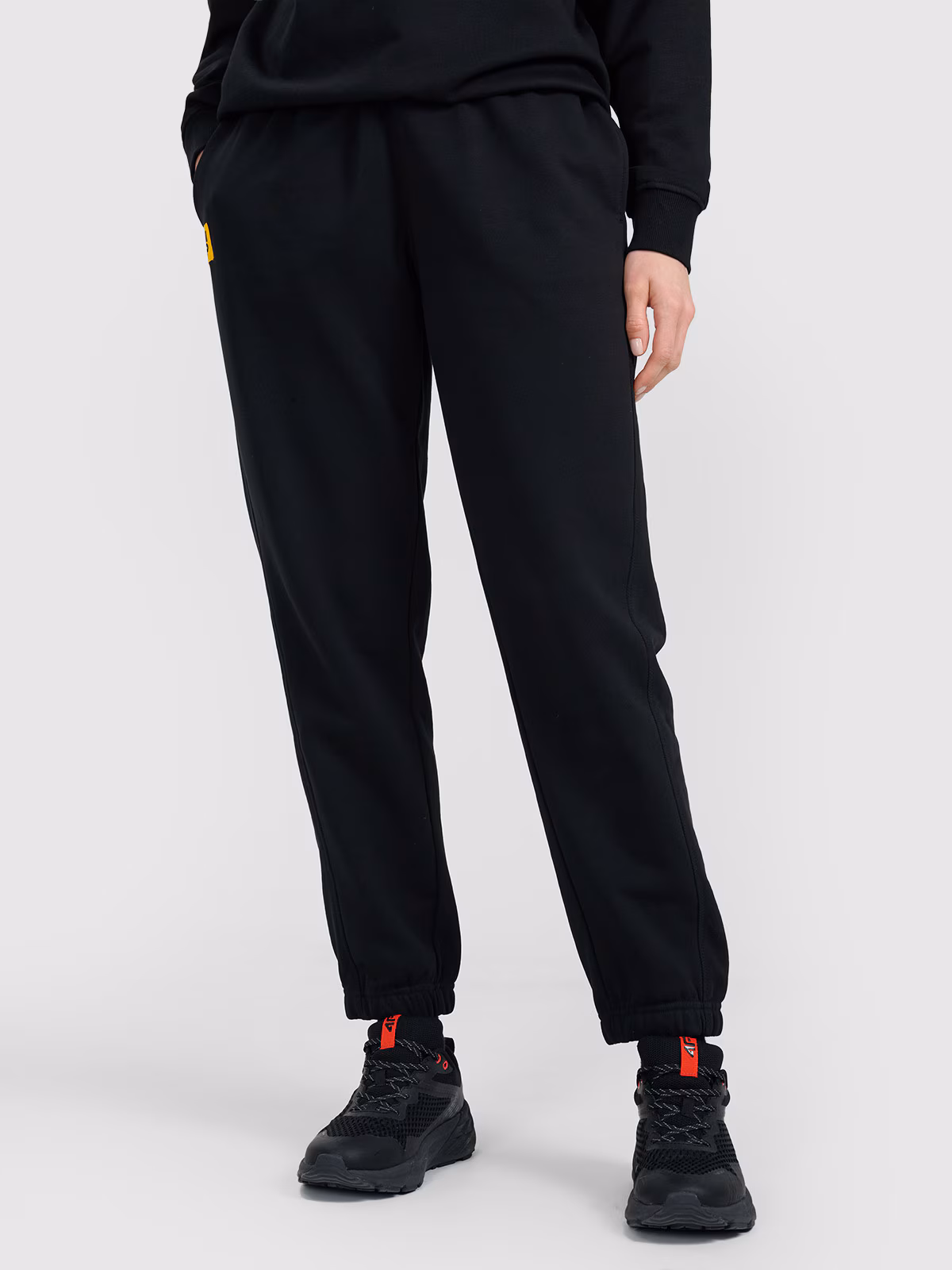 Spodnie dresowe joggery uniseks 4F x Drift Masters - czarne