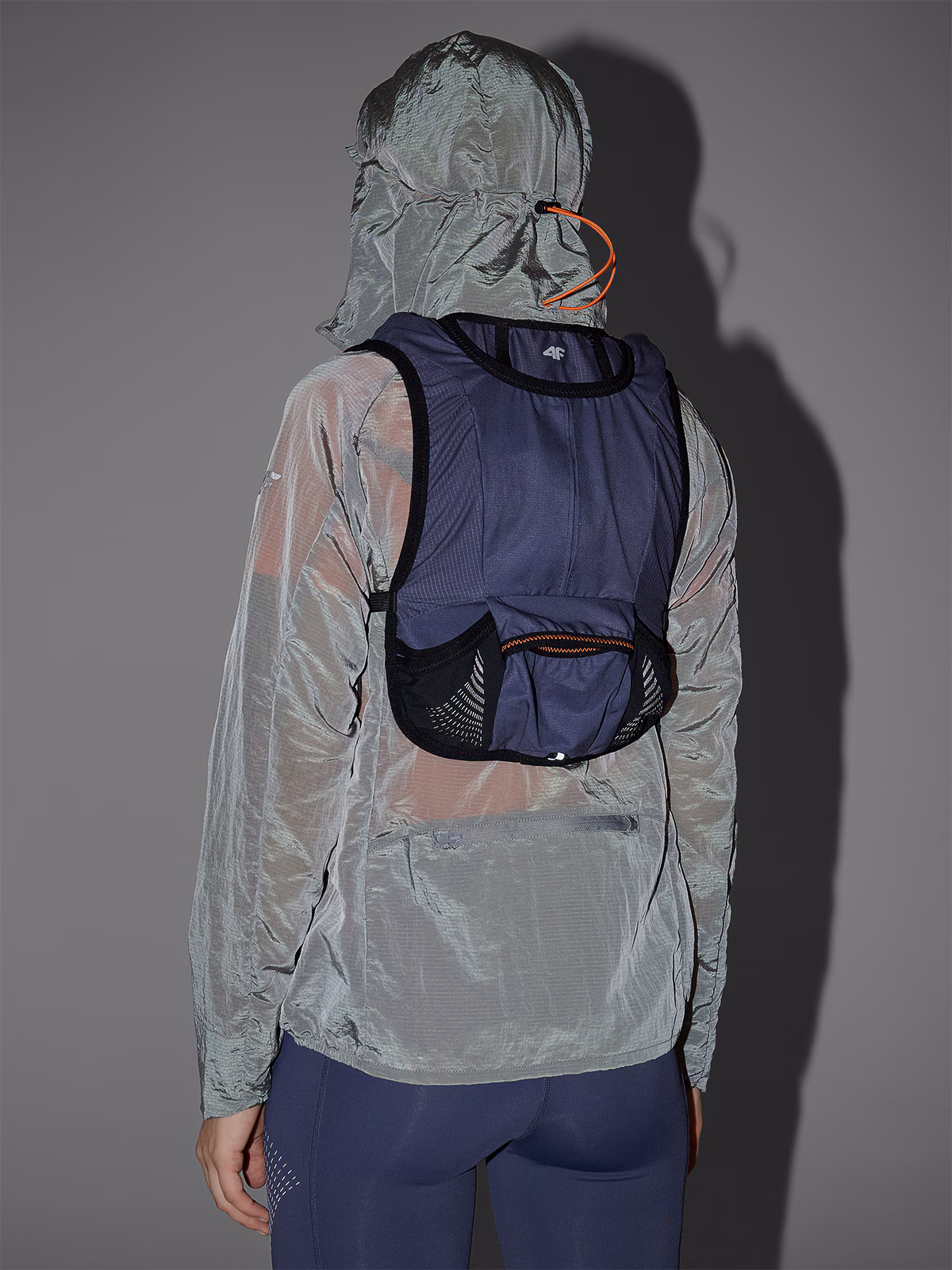 Kamizelka do biegania w terenie - granatowa