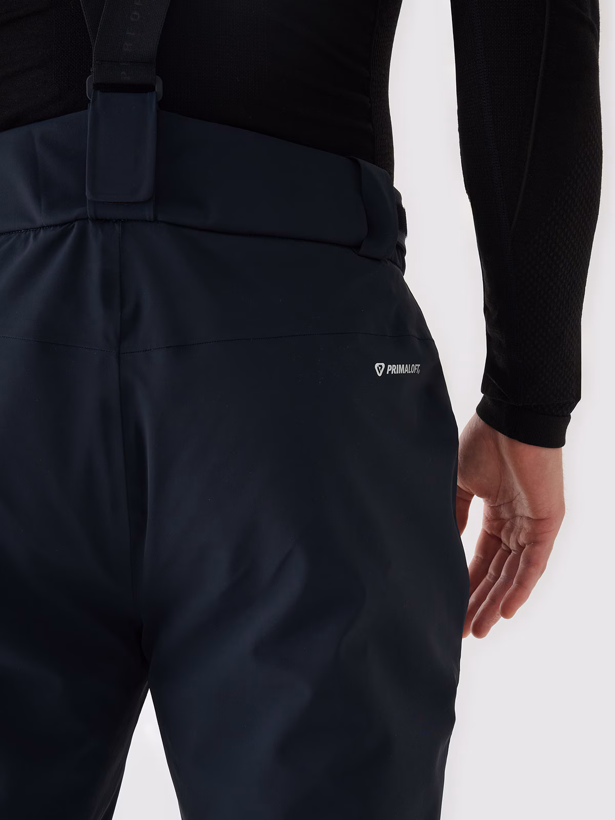 Spodnie narciarskie membrana Dermizax 20000 męskie - czarne