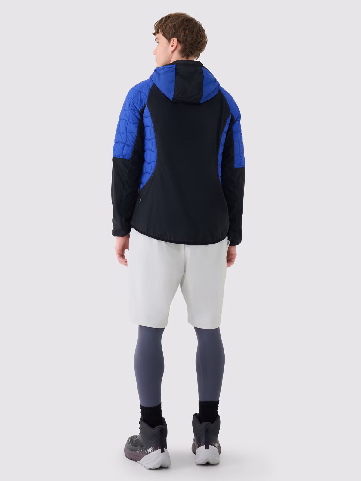 Kurtka puchowa trekkingowa z wypełnieniem Primaloft Black Insulation męska - niebieska