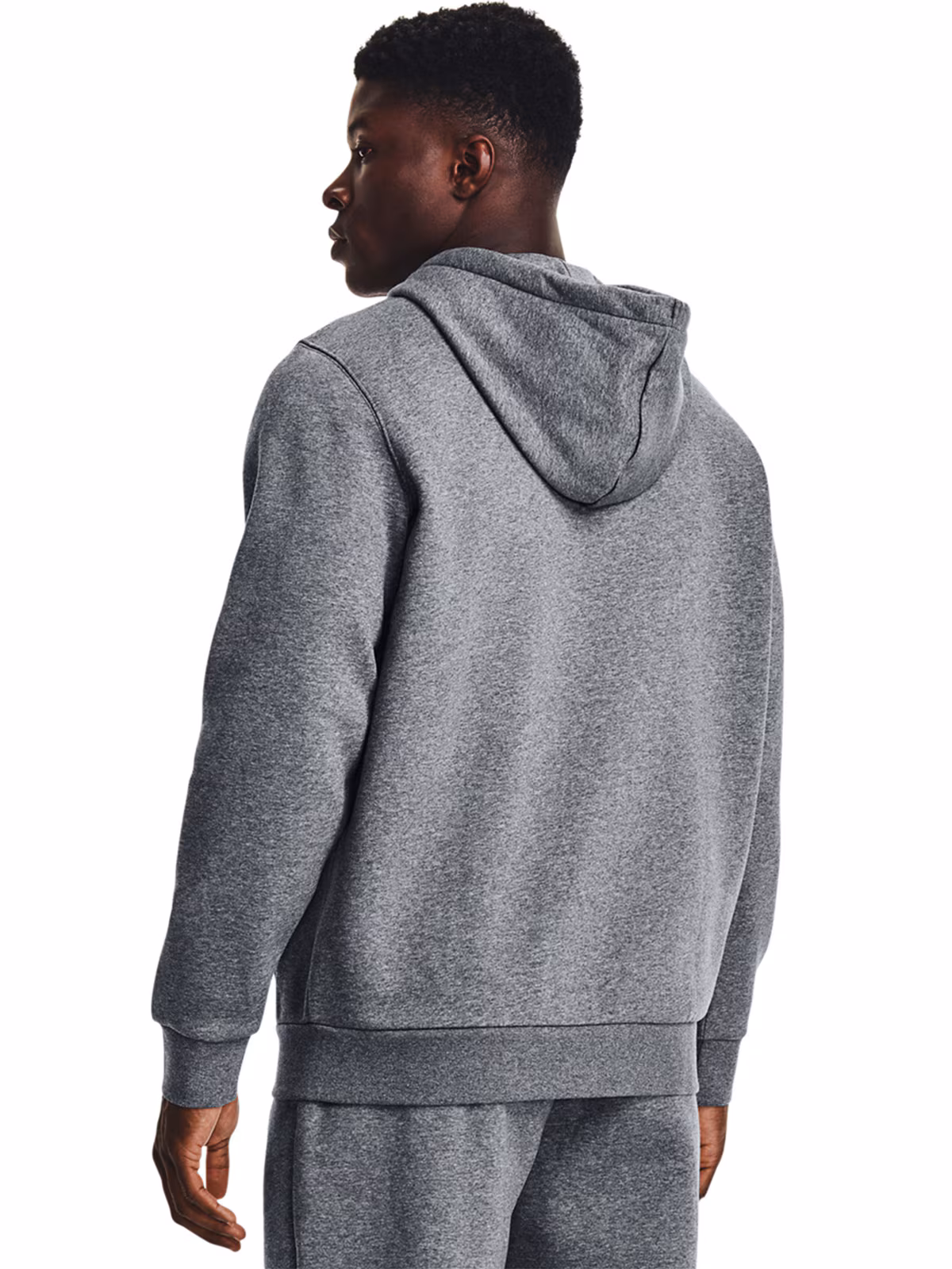 Bluza dresowa męska Under Armour UA Essential Fleece Fz Hood - szara