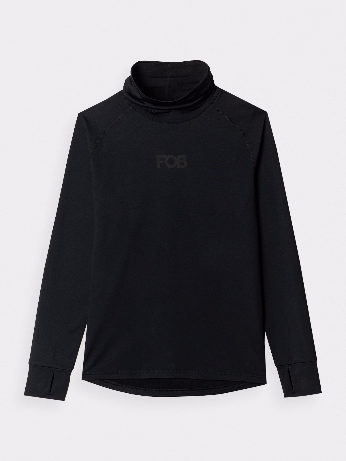 Bielizna termiczna drapana (góra) męska - czarna