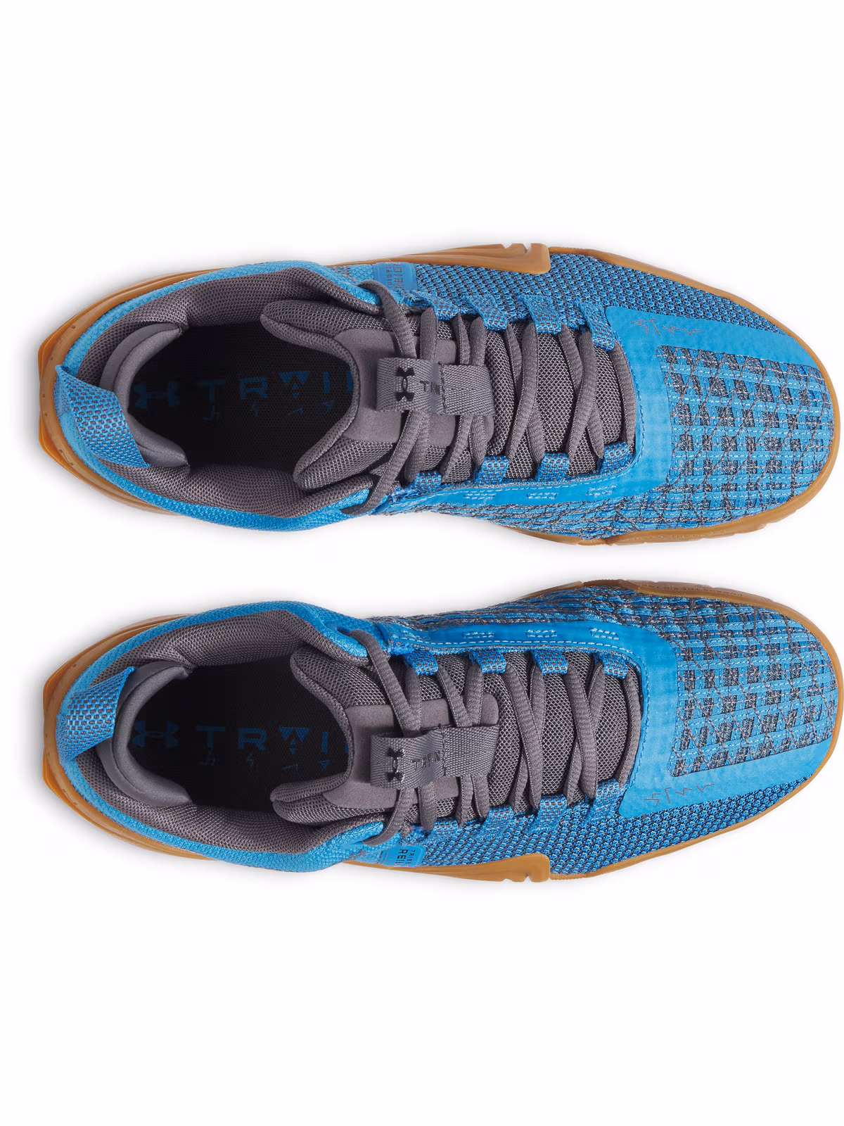 Buty treningowe męskie Under Armour UA Tribase Reign 6 - niebieskie