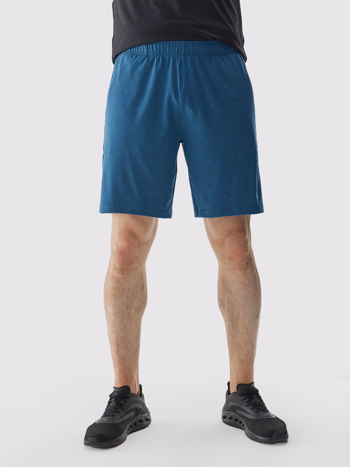 Spodenki treningowe regular szybkoschnące męskie - turkusowe