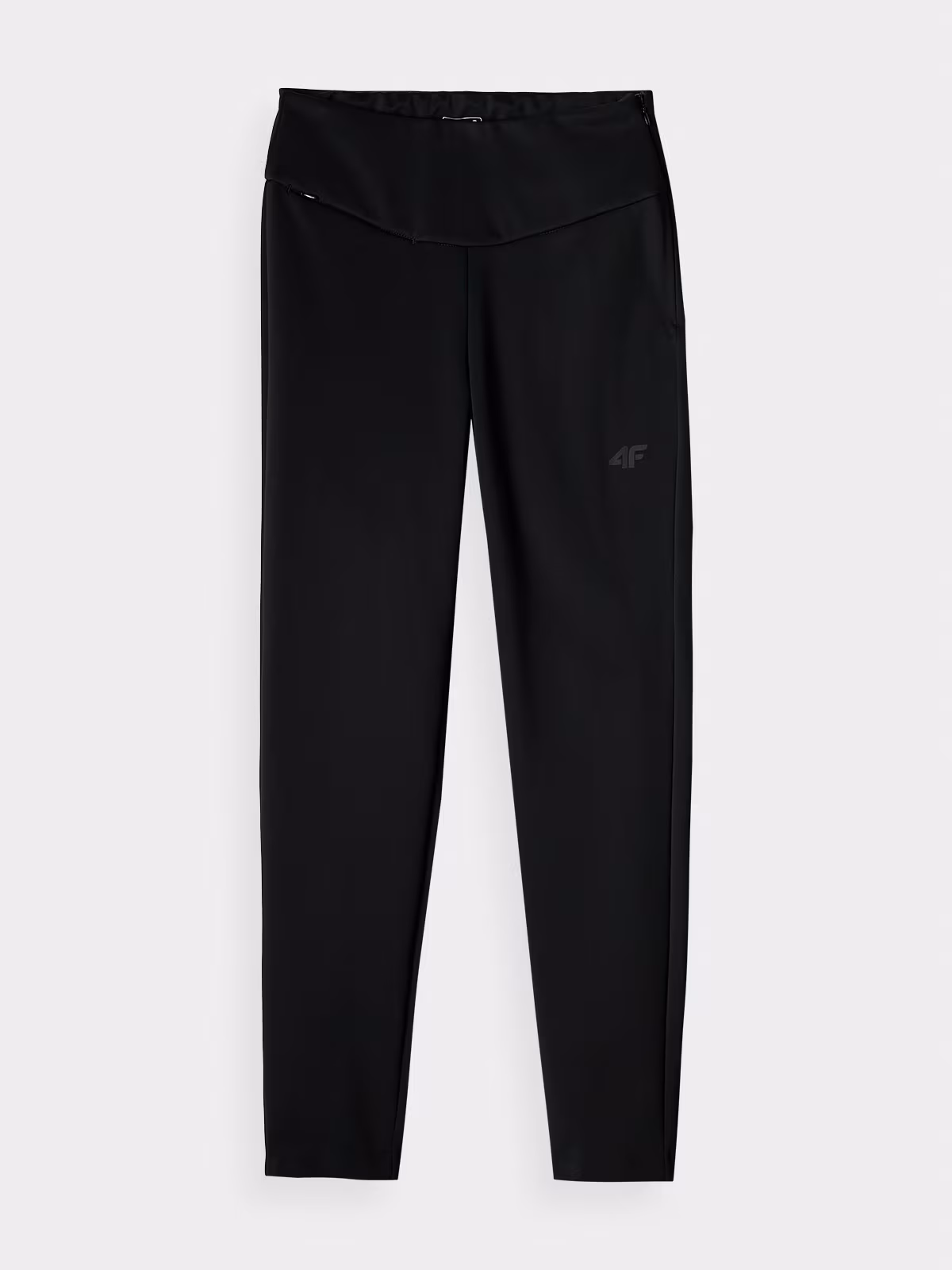 Spodnie narciarskie softshellowe membrana 10000 damskie - czarne