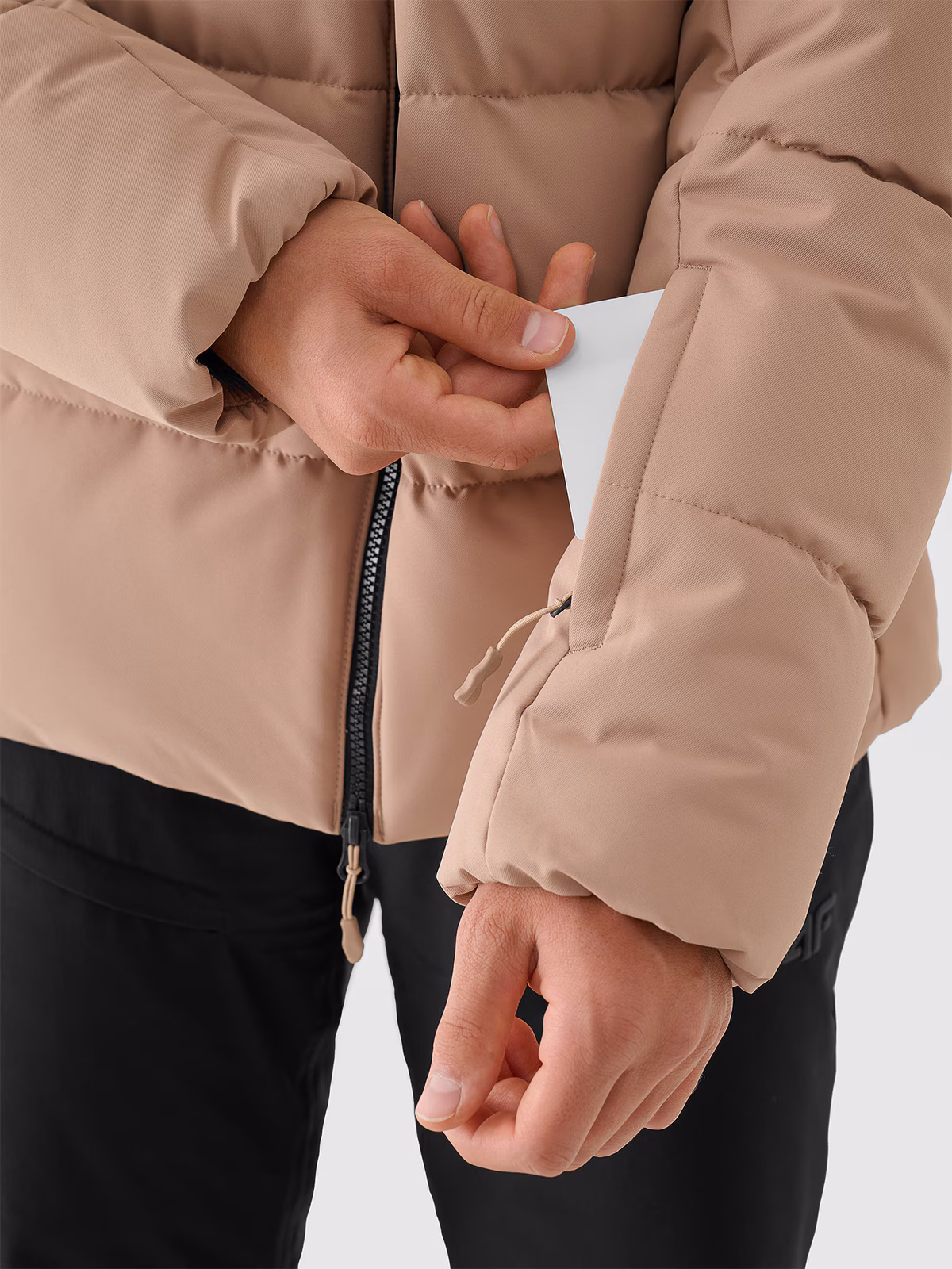 Kurtka narciarska membrana 5000 męska - khaki