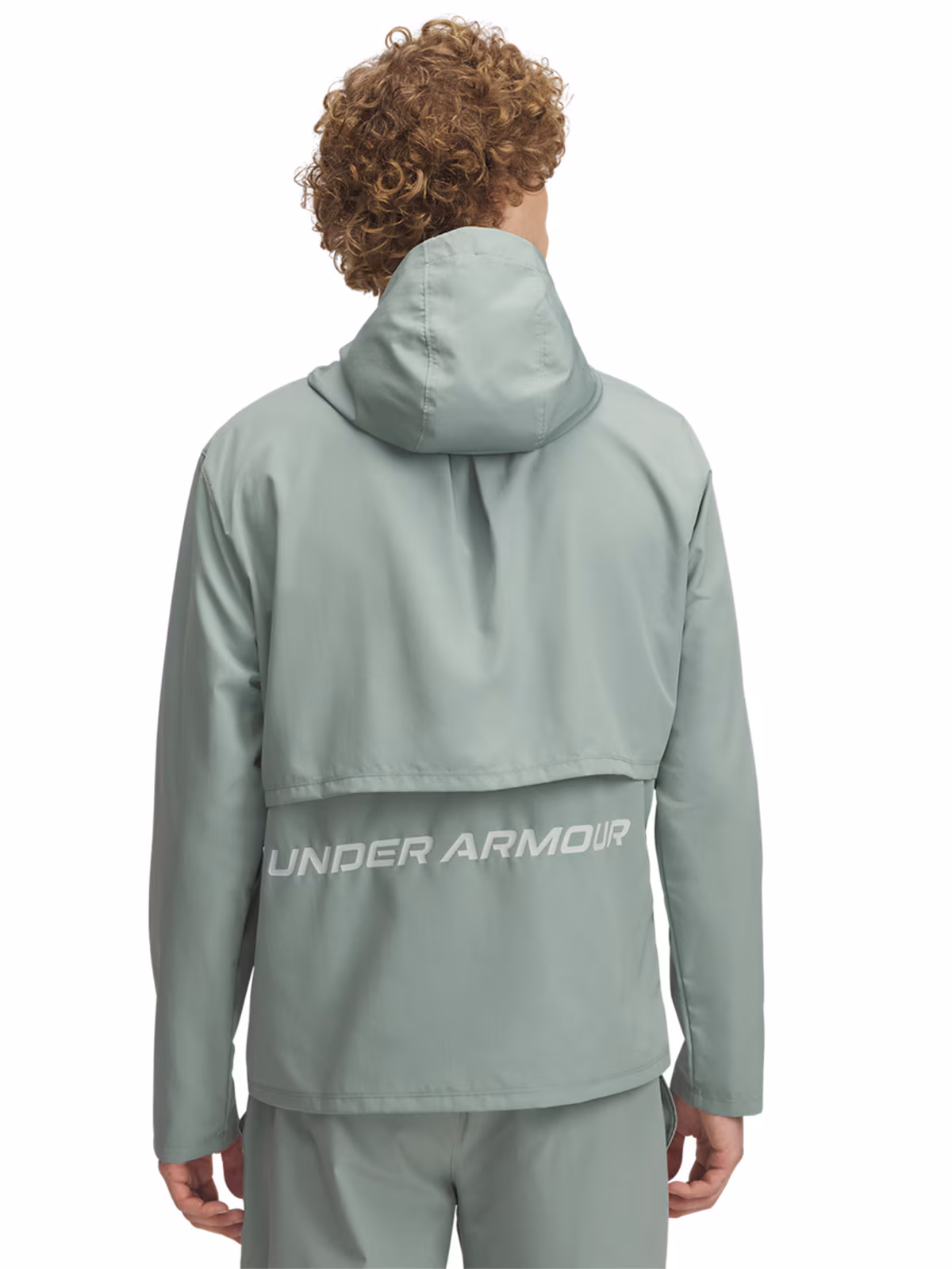 Kurtka do biegania męska Under Armour UA Storm Run Hooded Jacket - zielona