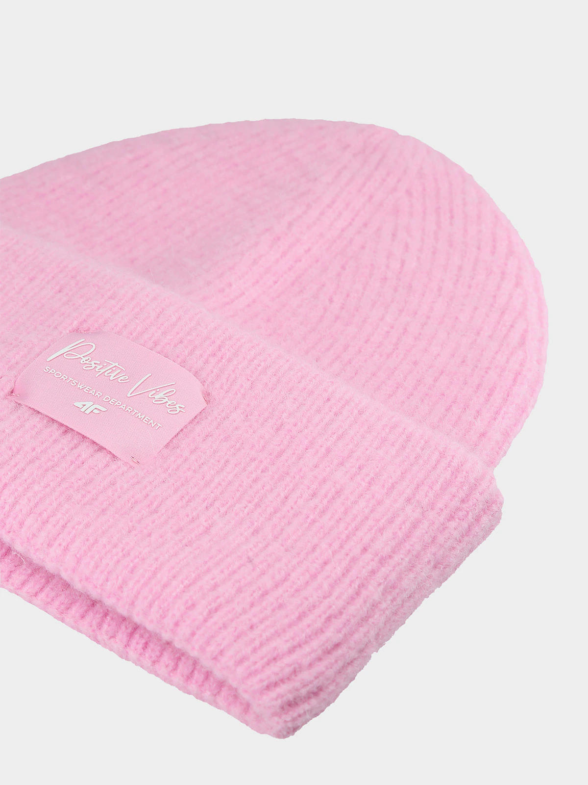 Czapka zimowa dziewczęca - różowa