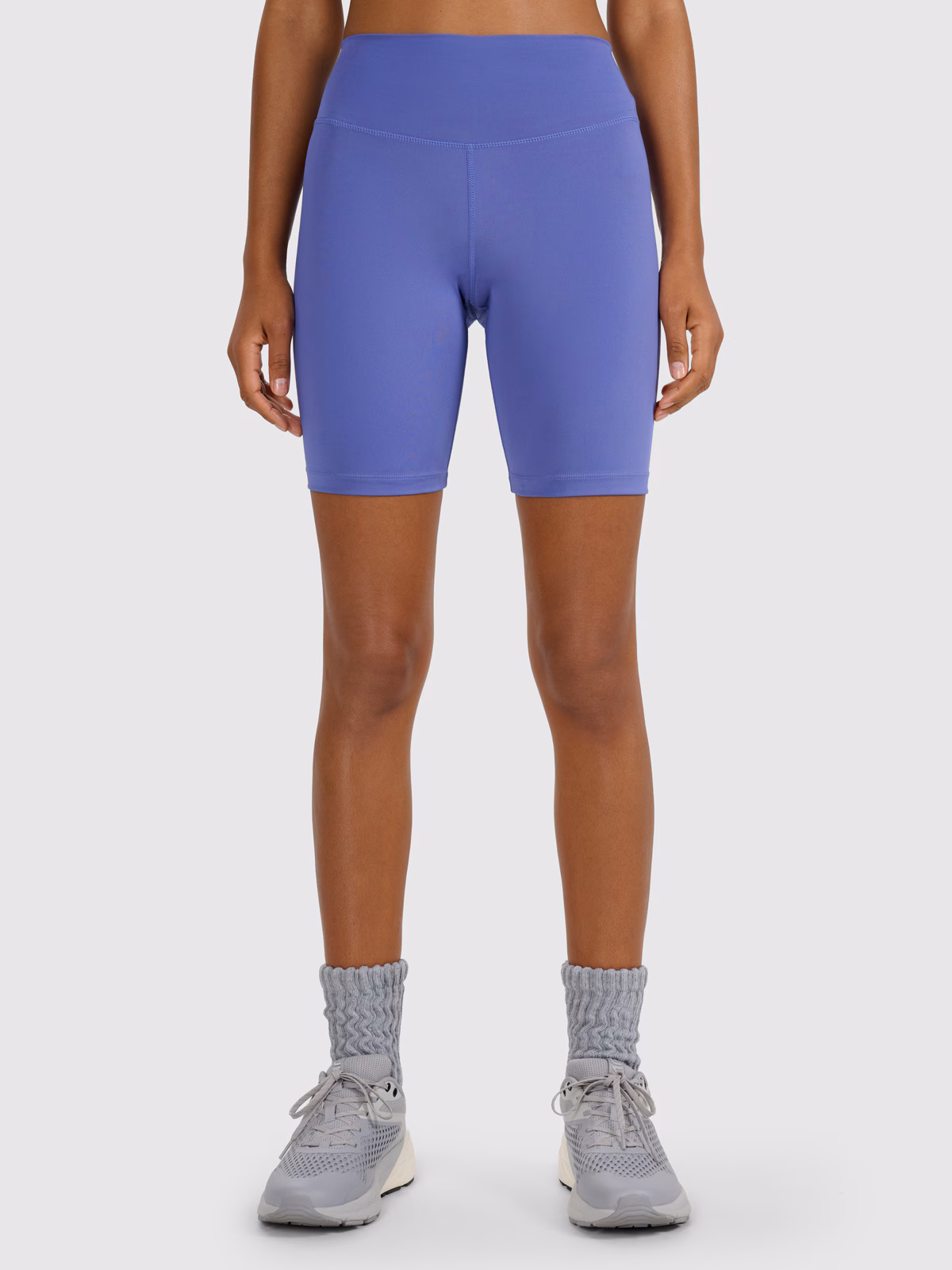 Legginsy kolarki treningowe damskie - granatowe