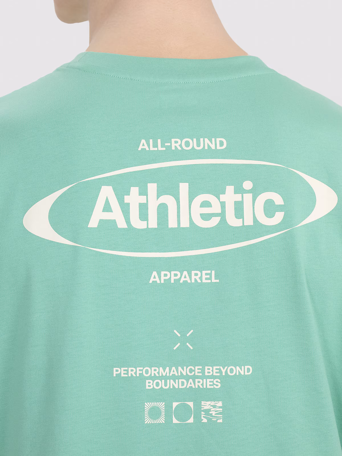 T-shirt regular z nadrukiem męski - czarny