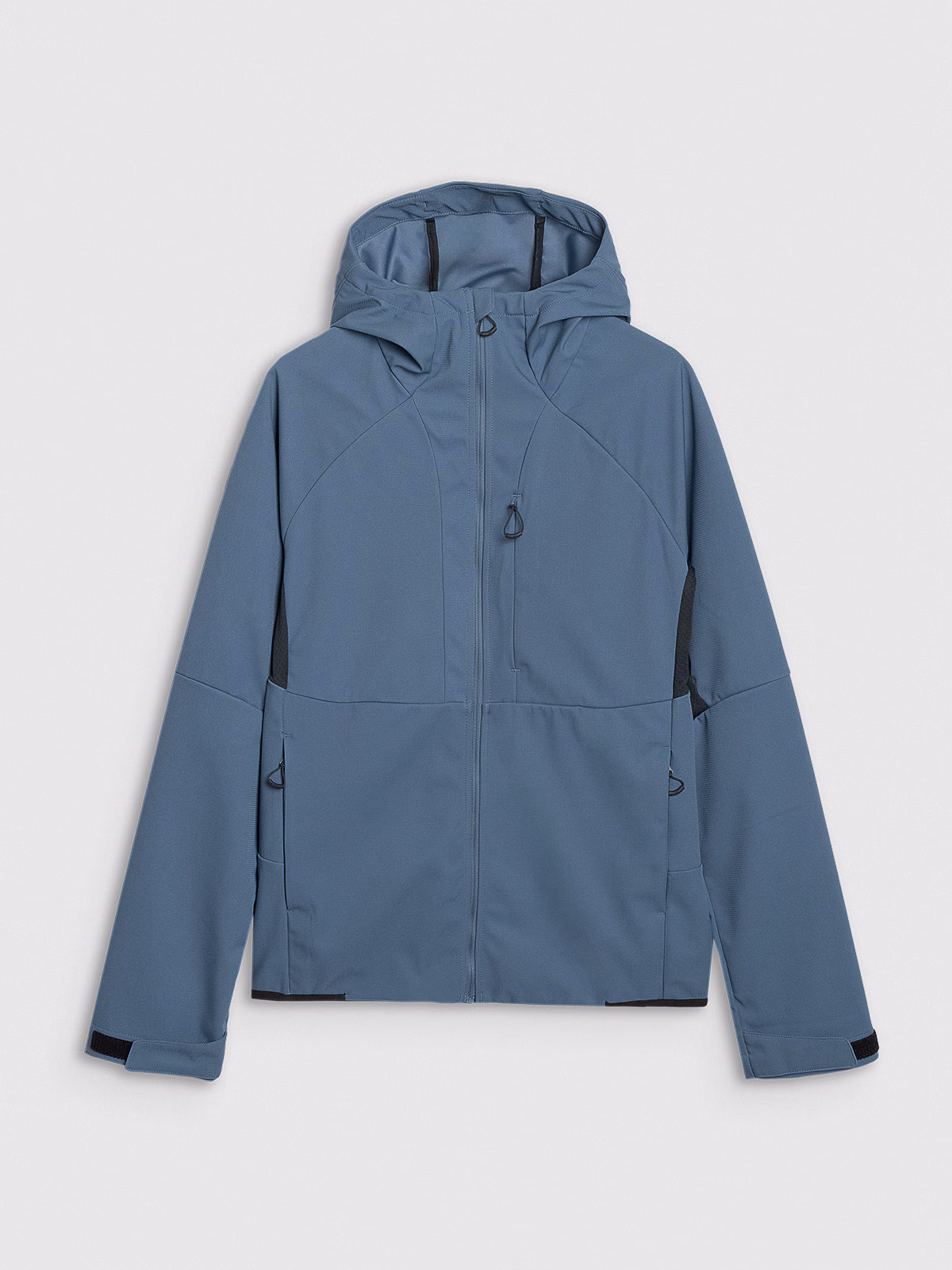 Kurtka softshell wiatroodporna membrana 10000 męska - granatowa