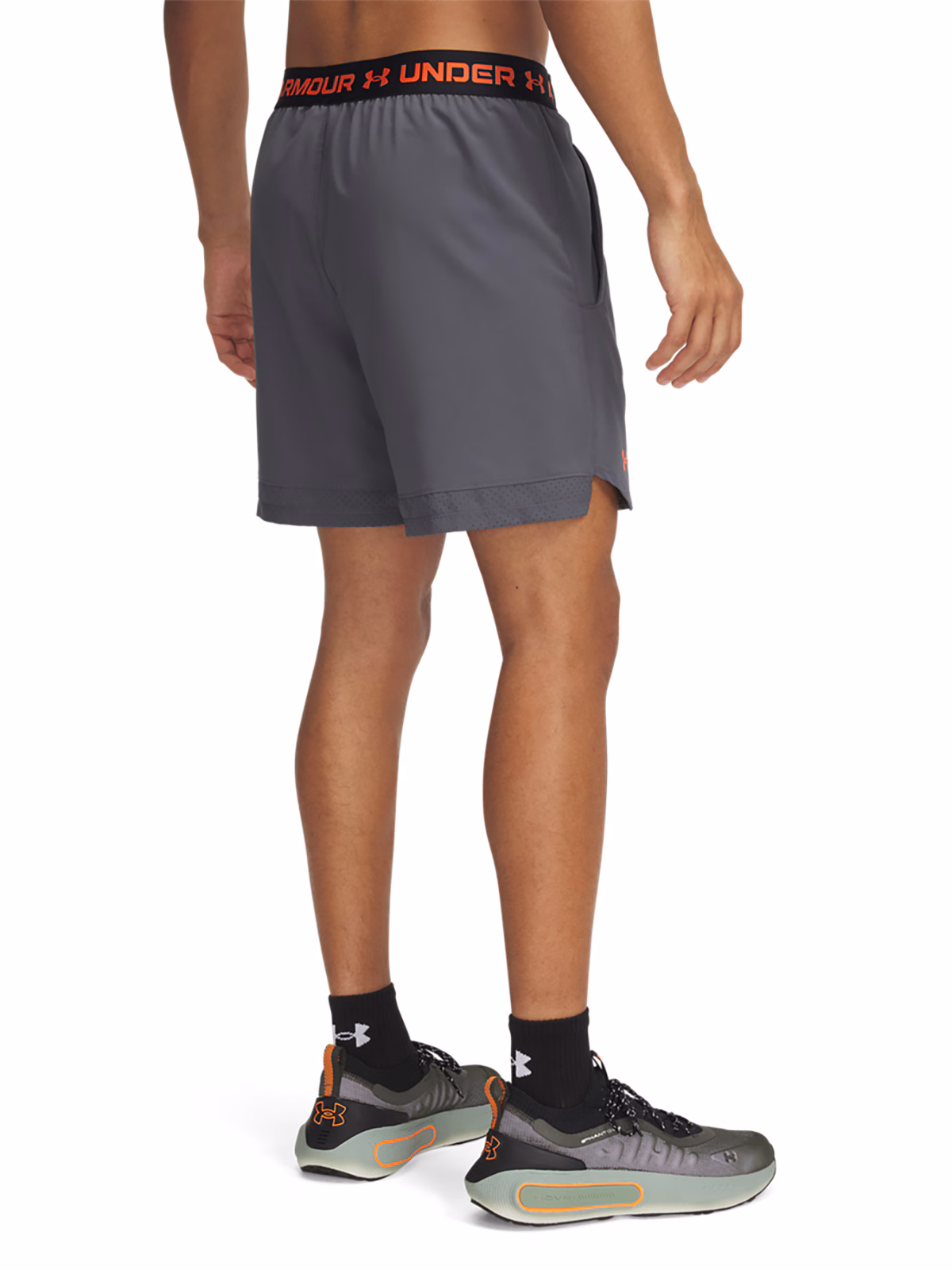 Spodenki treningowe męskie Under Armour UA Vanish Woven 6in Shorts - szare
