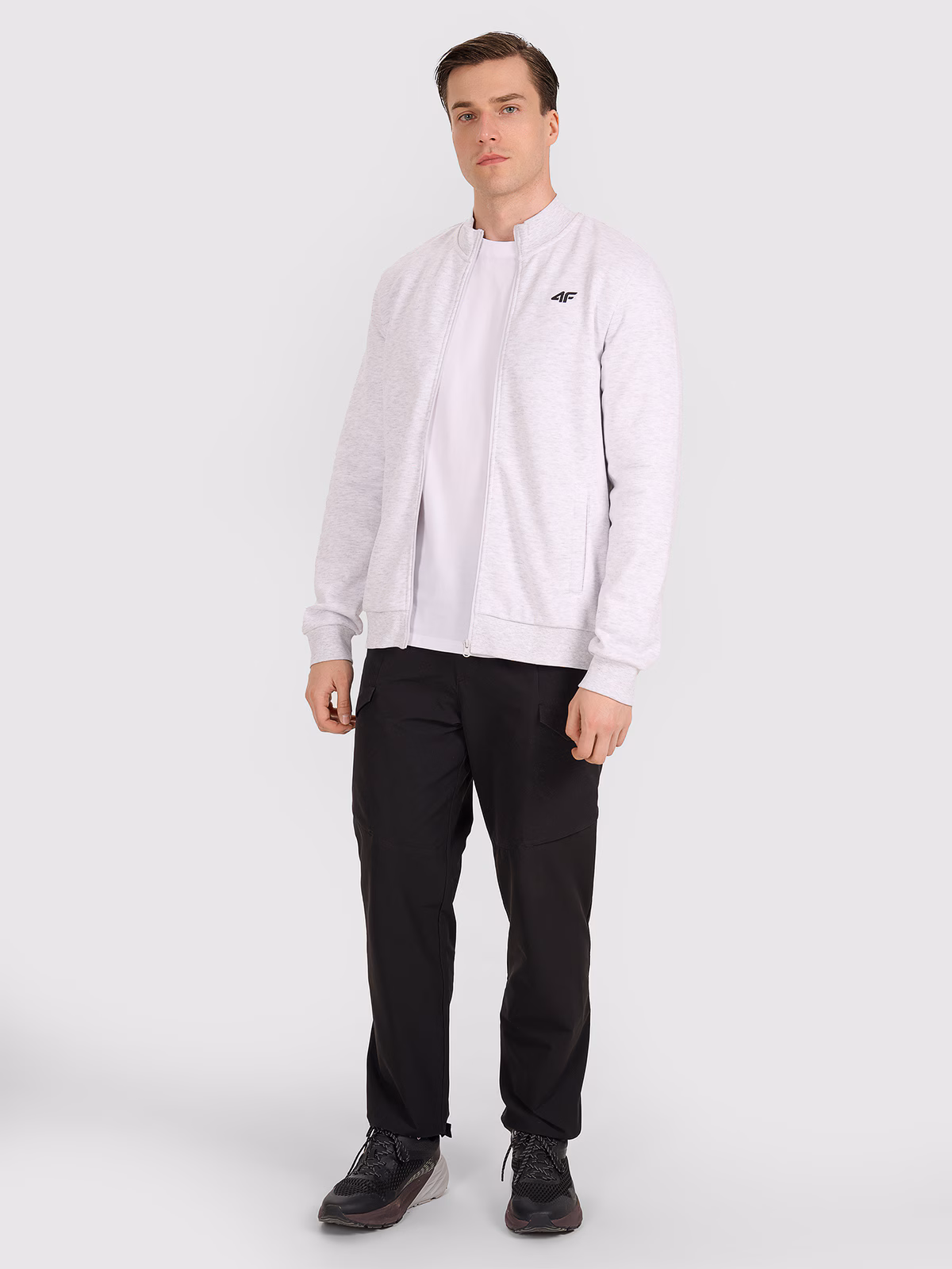 Bluza bejsbolówka bomberka męska - granatowa