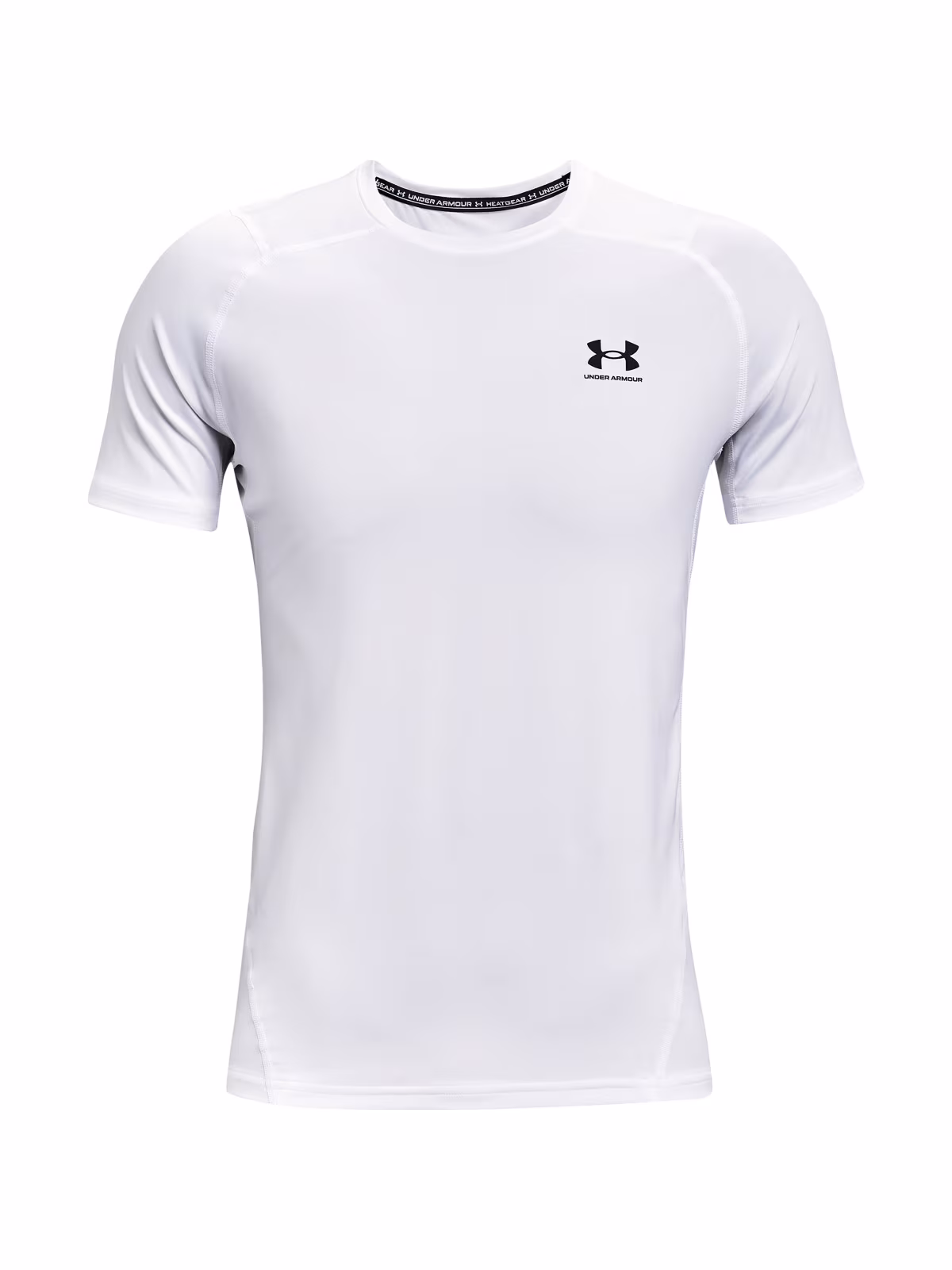 Koszulka treningowa męska Under Armour UA Hg Armour Fitted Ss - biała