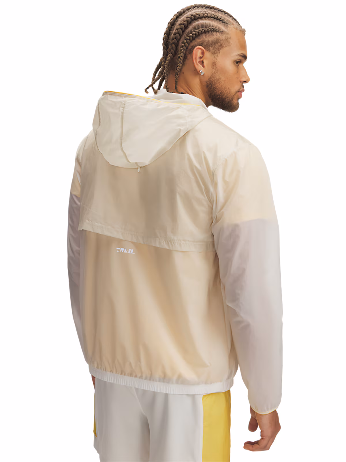 Kurtka do biegania męska Under Armour UA Trail Run Jacket - beżowa