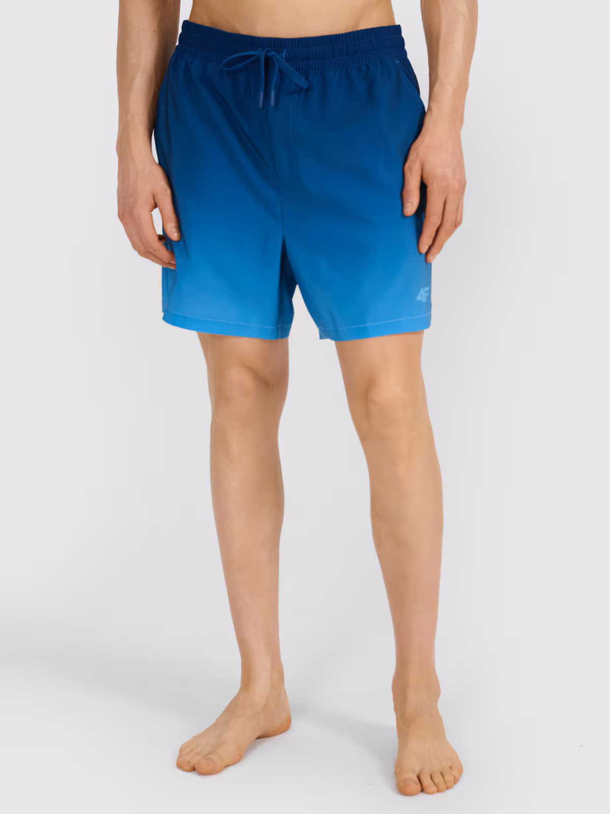 Spodenki plażowe męskie - turkusowe