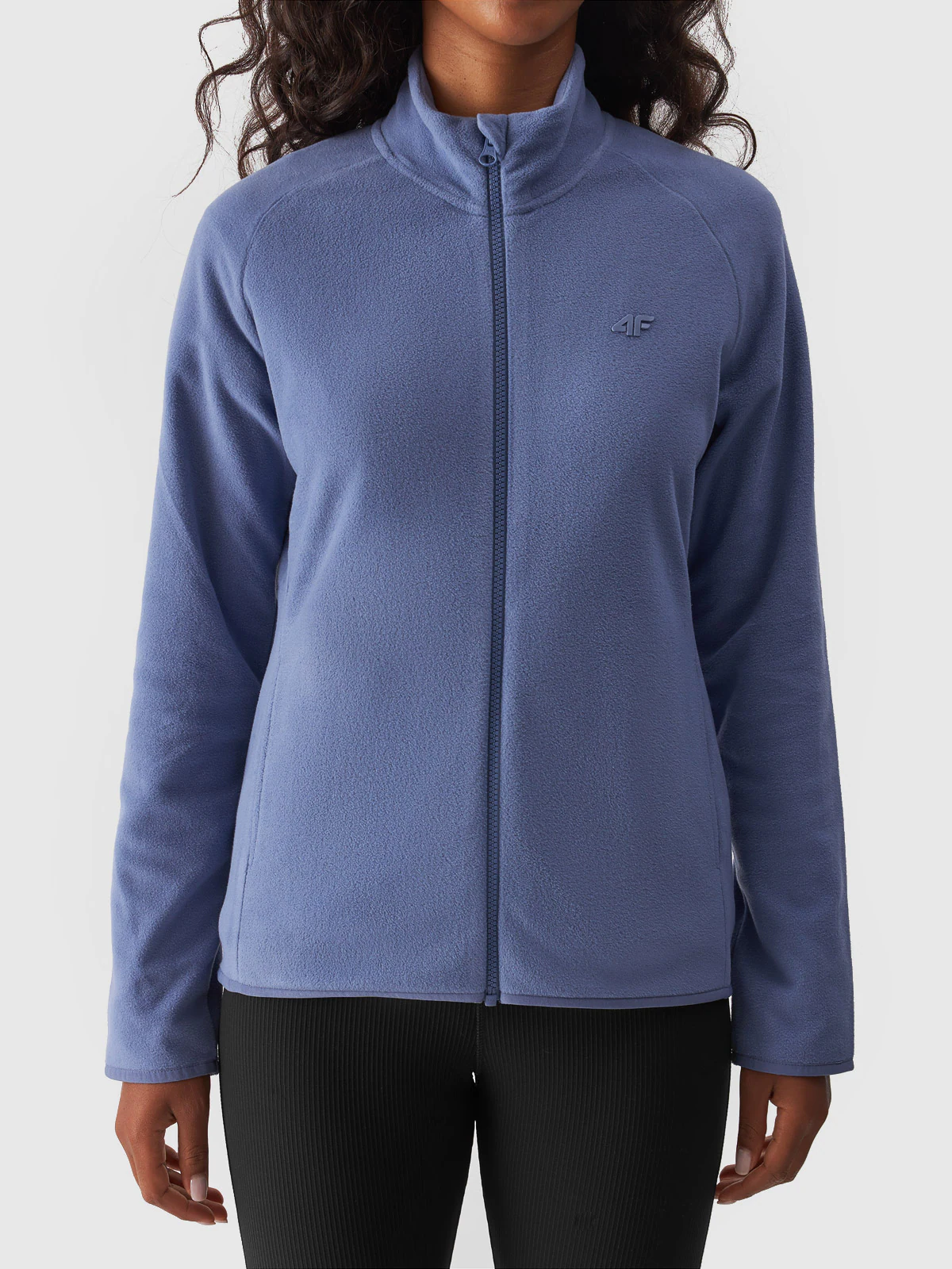 Polar ze stójką regular damski - czarny