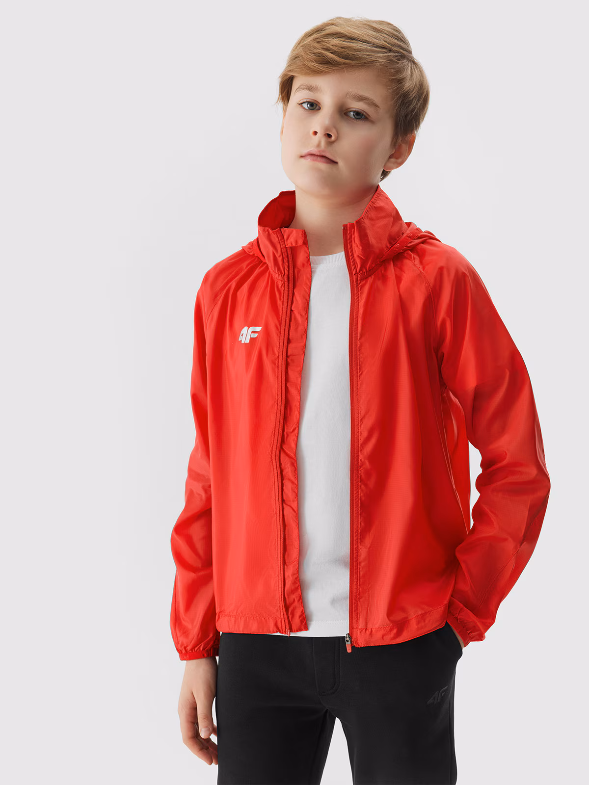 Kurtka przejściowa chłopięca - czerwona