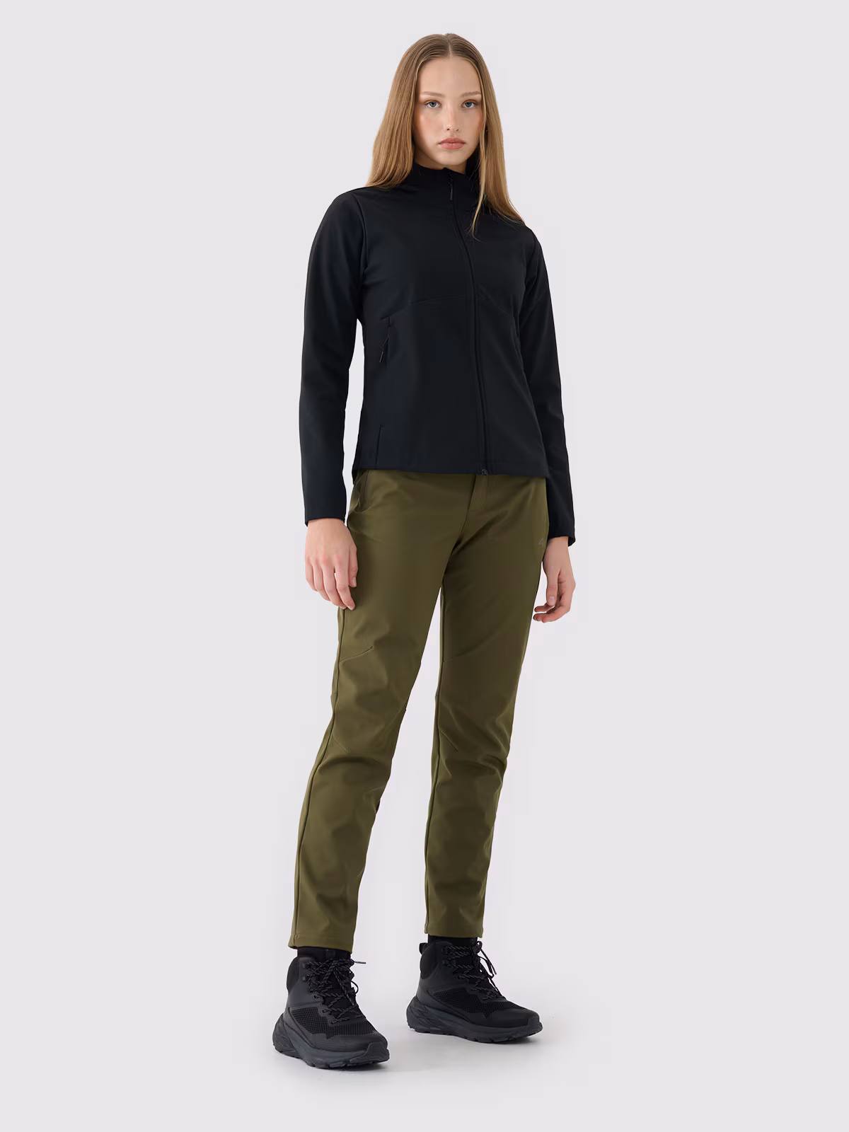 Wysokie buty trekkingowe SPEED HIKER z membraną damskie - beżowe